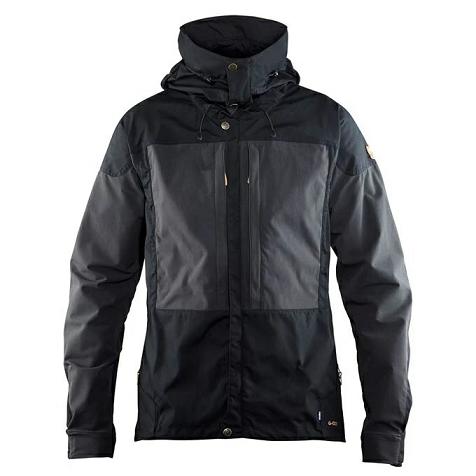 Fjällräven Men Keb Trekking Jacket Black PH256414 Philippines